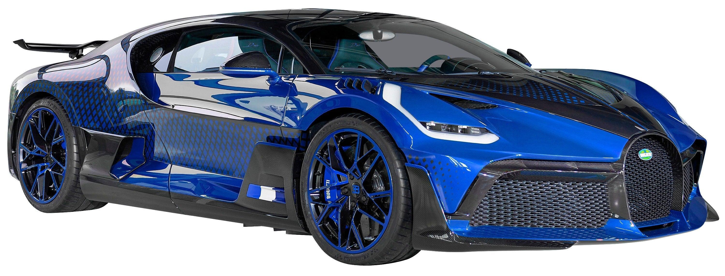 Multi Colour 2021 Bugatti Divo Wall Decal Luxury Hyper Exotic Sports Car Removable Fabric Wall Sticker Boys Bedroom Man Cave Wall Art Decor 044