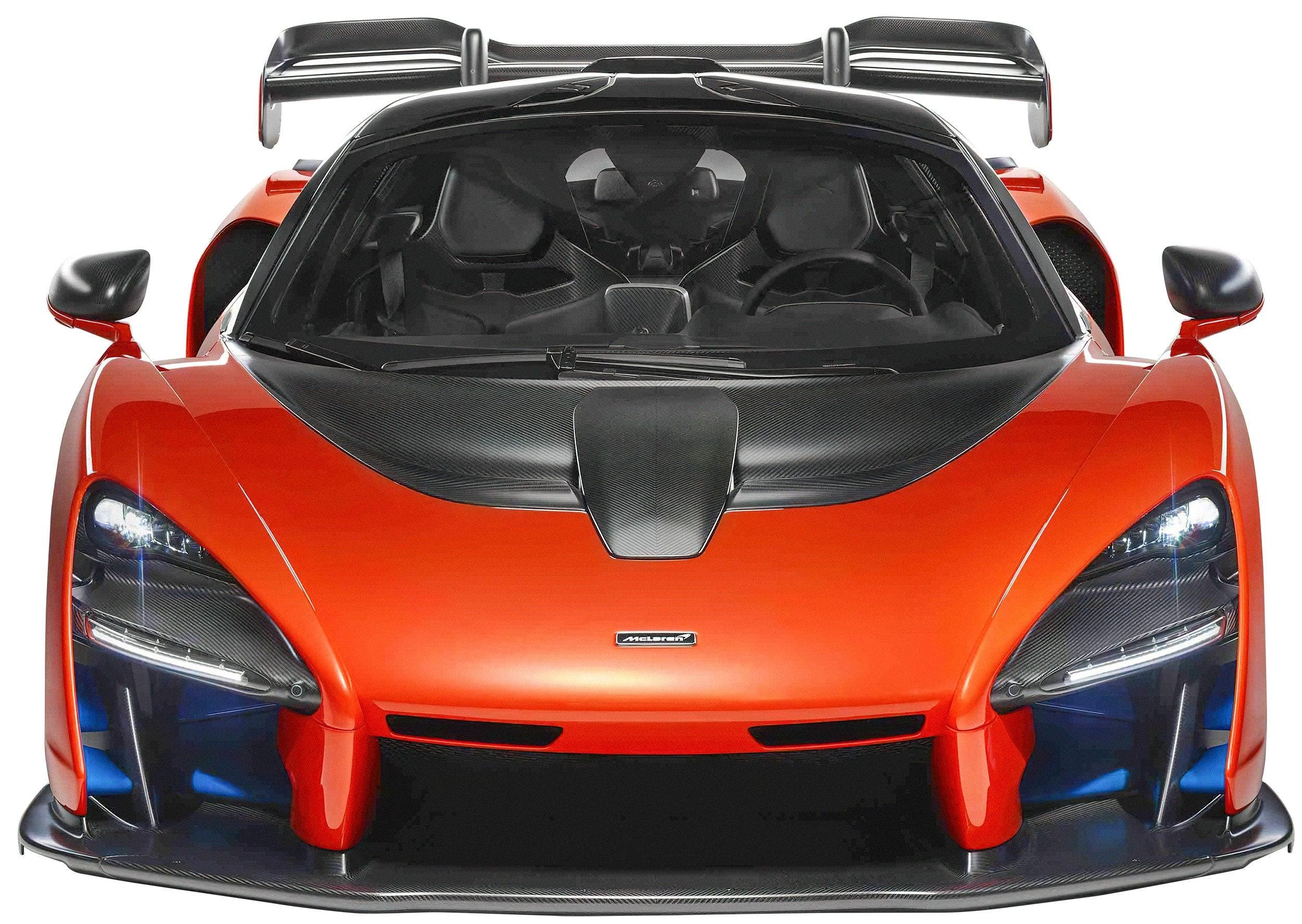 Multi Colour McLaren Senna Hyper Car Wall Decal, Removable Fabric Wall Sticker, Super Car, Boys Bedroom Man Cave Wall Art