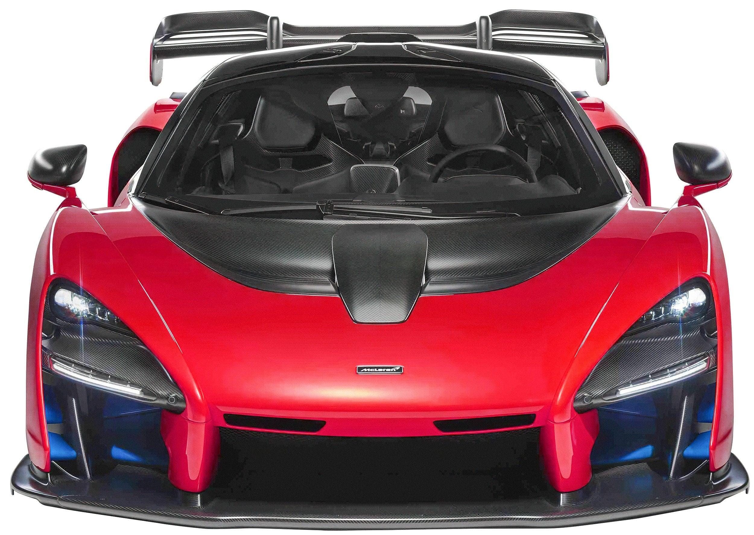 Multi Colour McLaren Senna Hyper Car Wall Decal, Removable Fabric Wall Sticker, Super Car, Boys Bedroom Man Cave Wall Art