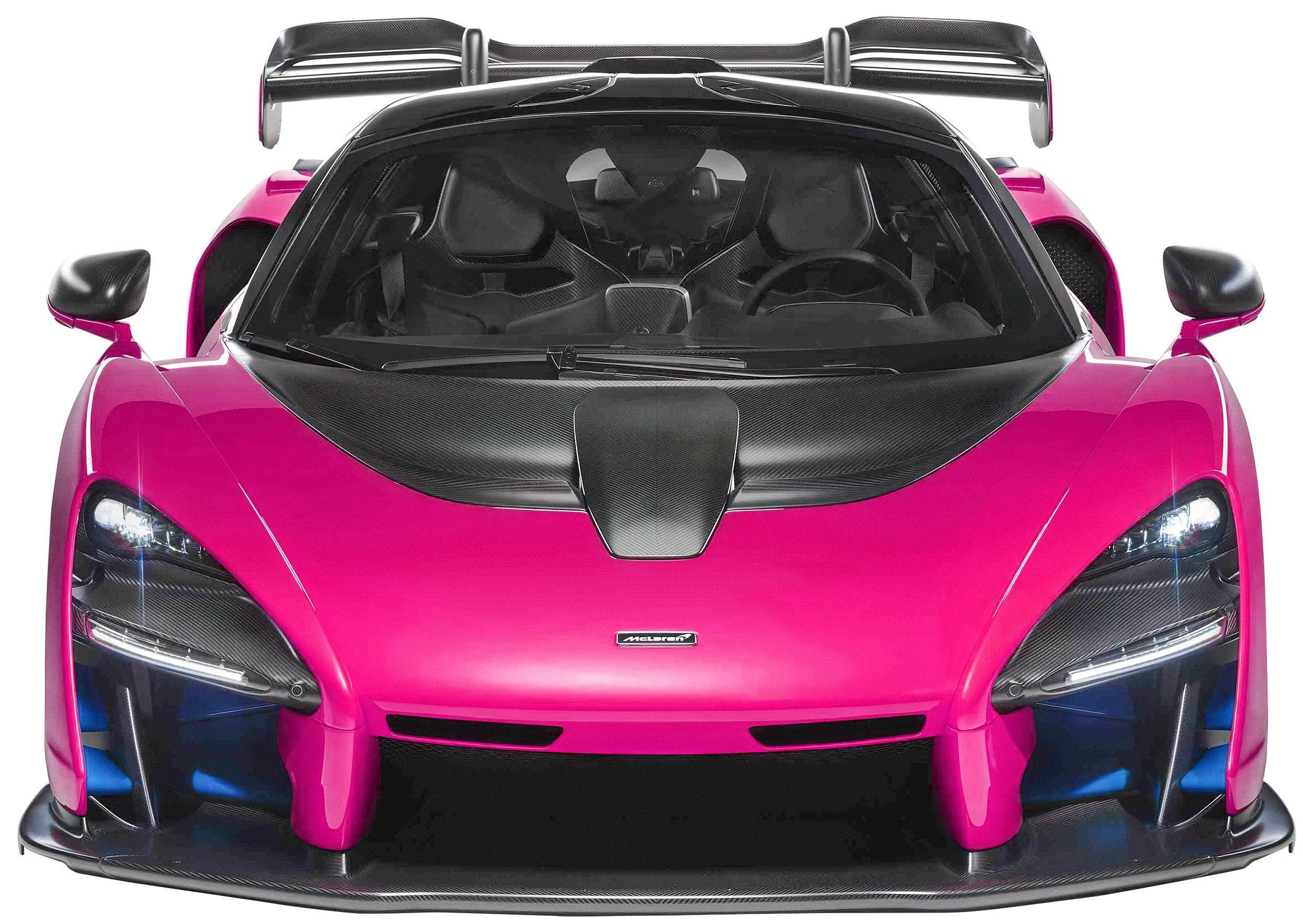 Multi Colour McLaren Senna Hyper Car Wall Decal, Removable Fabric Wall Sticker, Super Car, Boys Bedroom Man Cave Wall Art