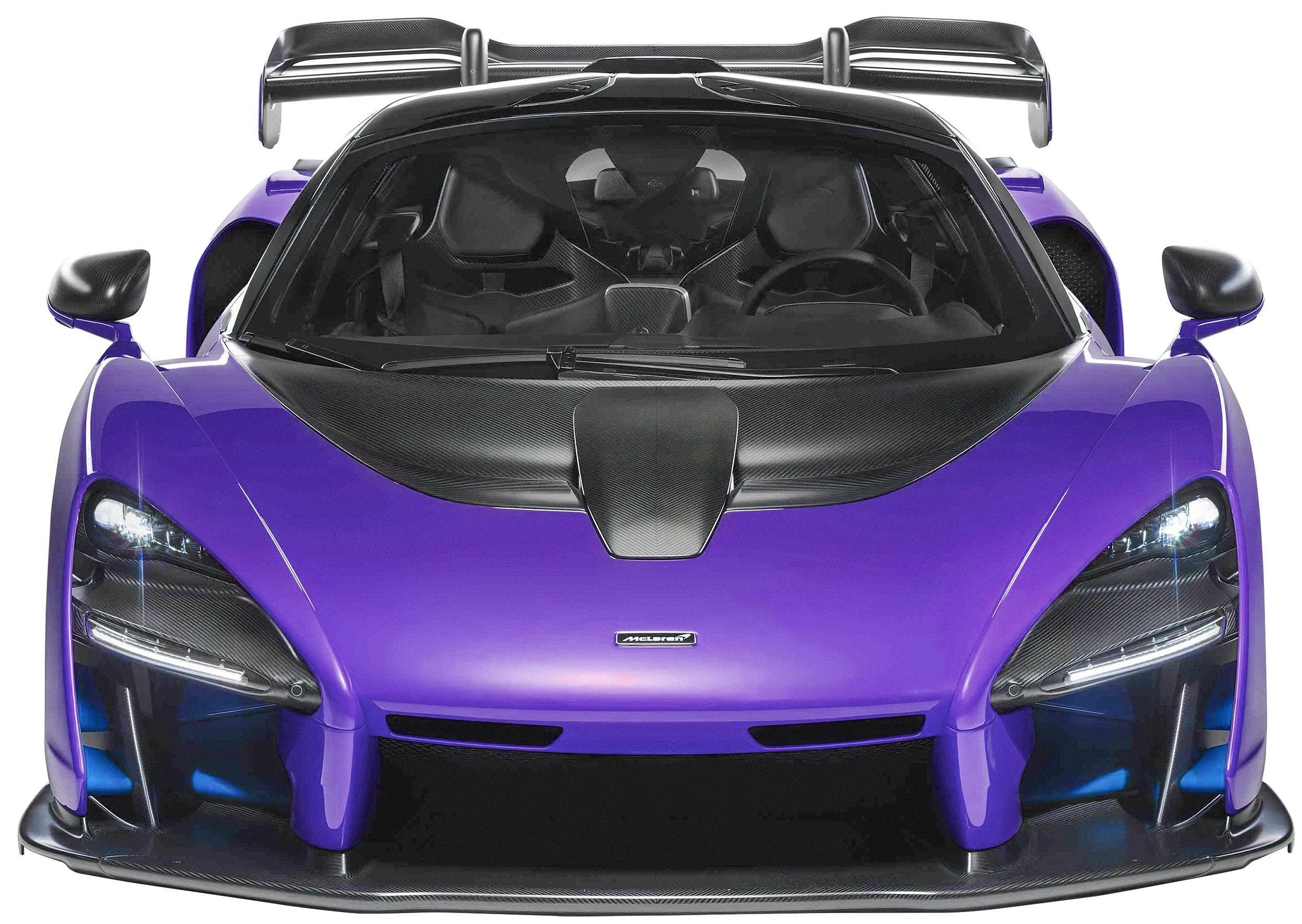 Multi Colour McLaren Senna Hyper Car Wall Decal, Removable Fabric Wall Sticker, Super Car, Boys Bedroom Man Cave Wall Art