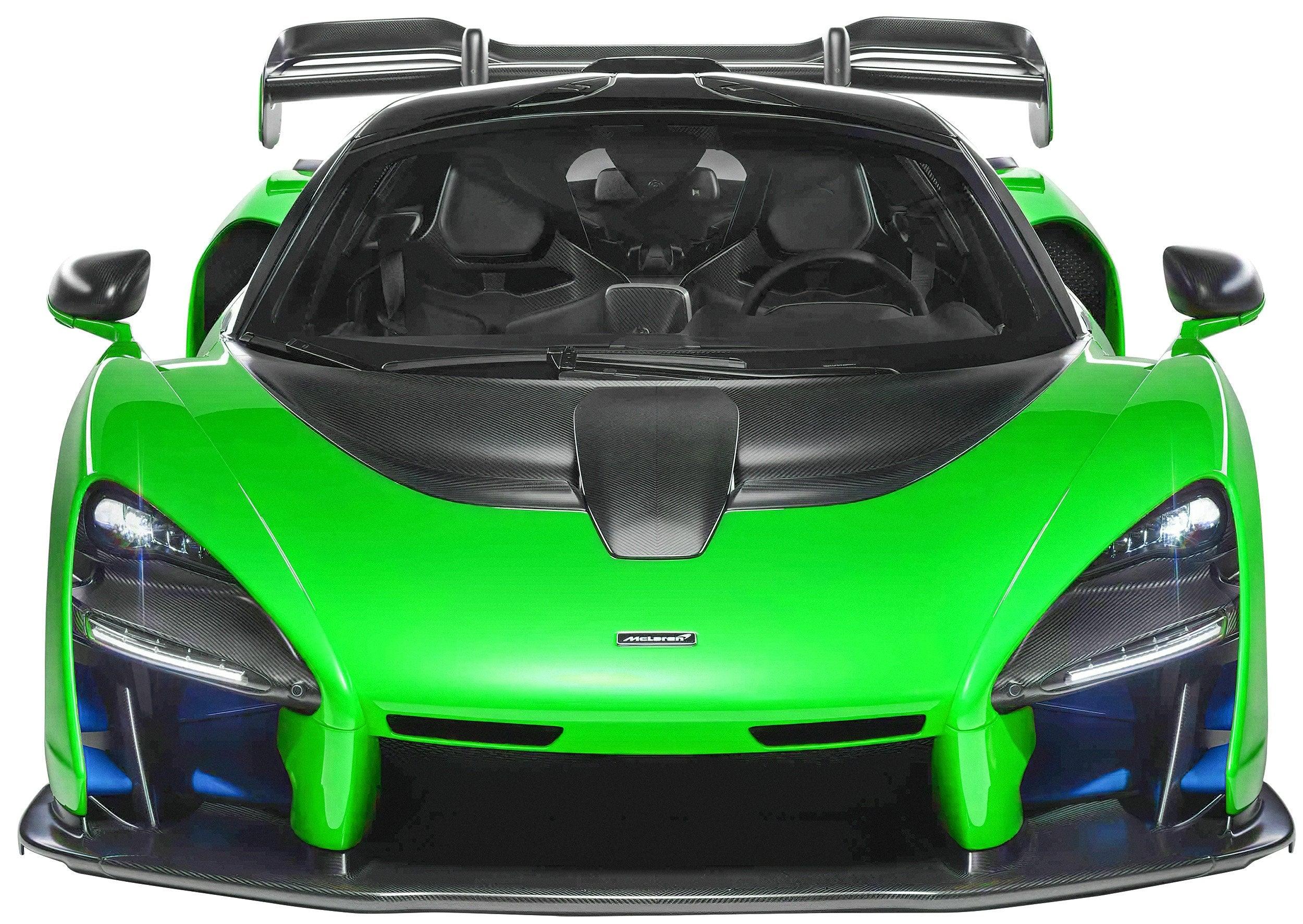 Multi Colour McLaren Senna Hyper Car Wall Decal, Removable Fabric Wall Sticker, Super Car, Boys Bedroom Man Cave Wall Art