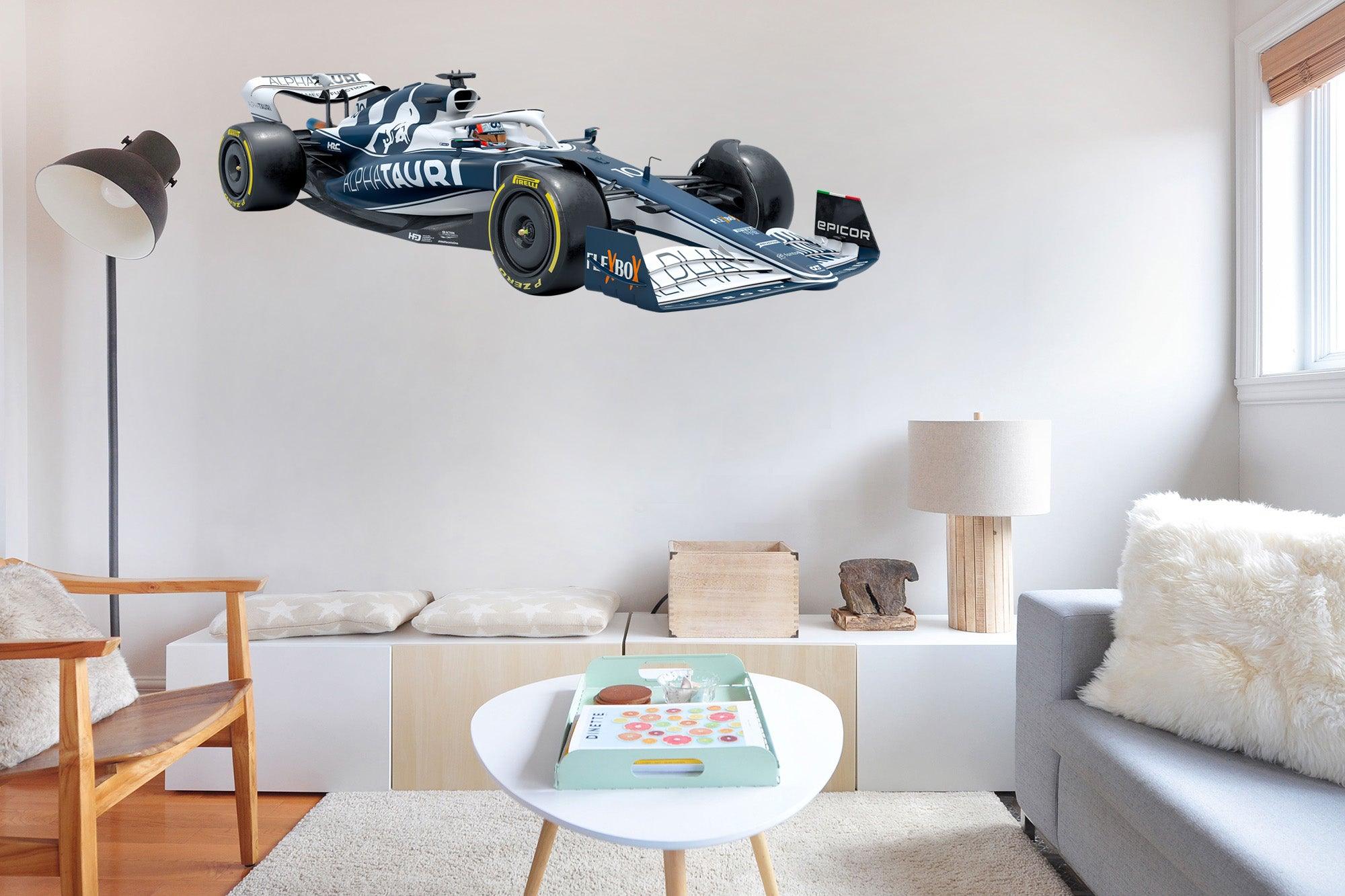 Pierre Gasly Alpha Tauri, Wall Decal Sticker 015