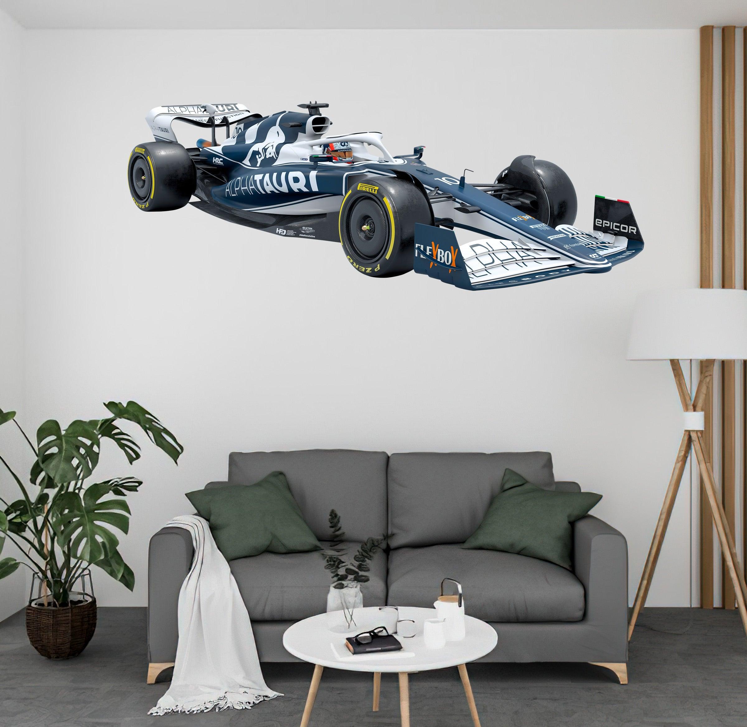 Pierre Gasly Alpha Tauri, Wall Decal Sticker 015