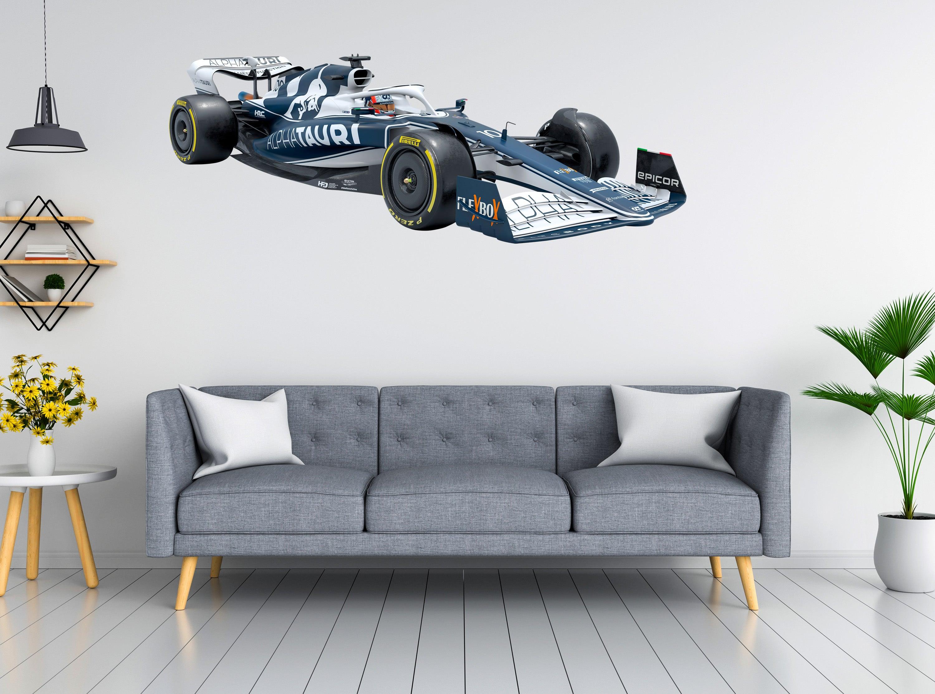 Pierre Gasly Alpha Tauri, Wall Decal Sticker 015