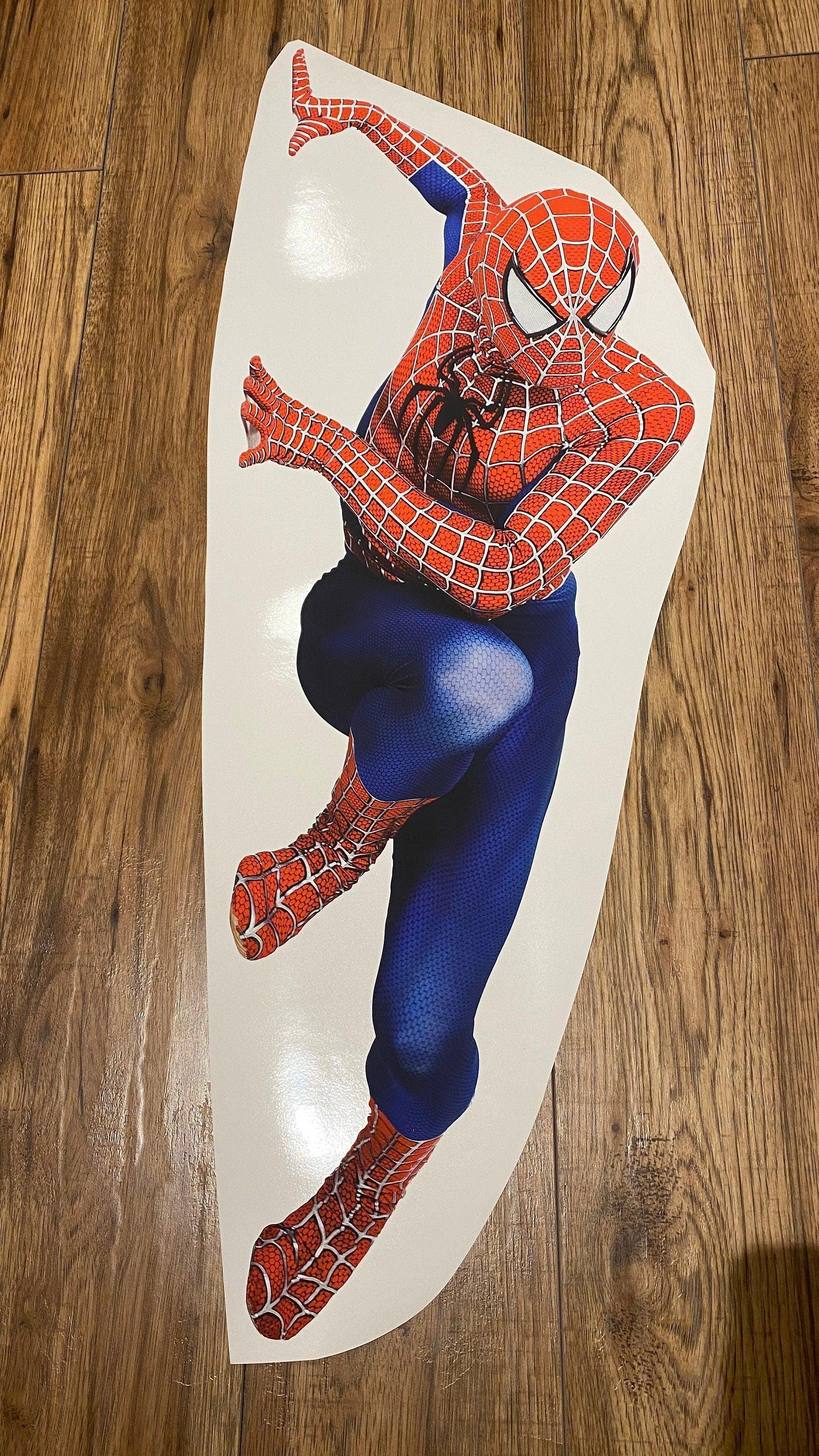 Spiderman Decal Arm Out is great for a kids room No Wall Damage and Removable Anytime