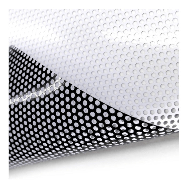 Window Perforated Vinyl: Perforated Vinyl Adhesive
