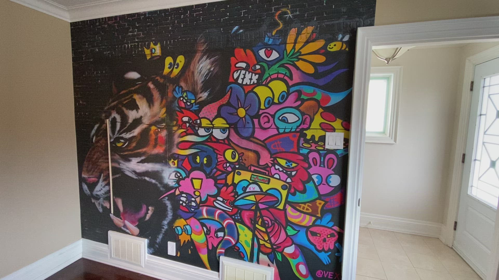 AMAZING Street art Mural from Bushwick NYC! video