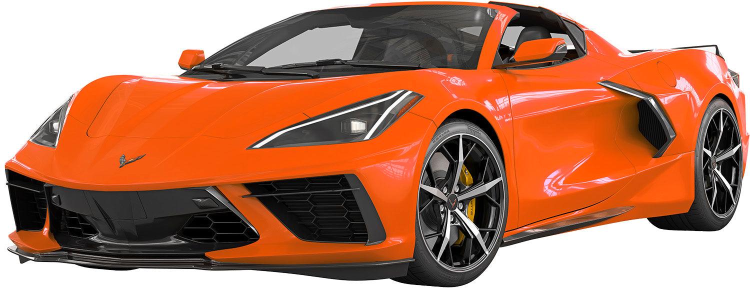 Corvette C8 Stingray Multi Colour, Wall Decal Sticker, Easy to Peel-N-Stick 036